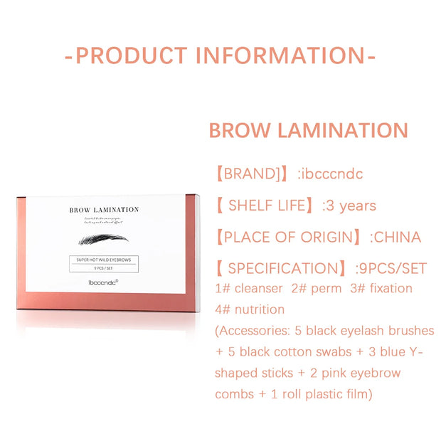Eyebrow Lamination Kit