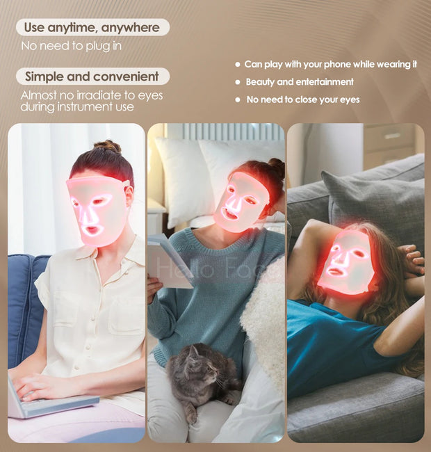 Facial LED Light Mask